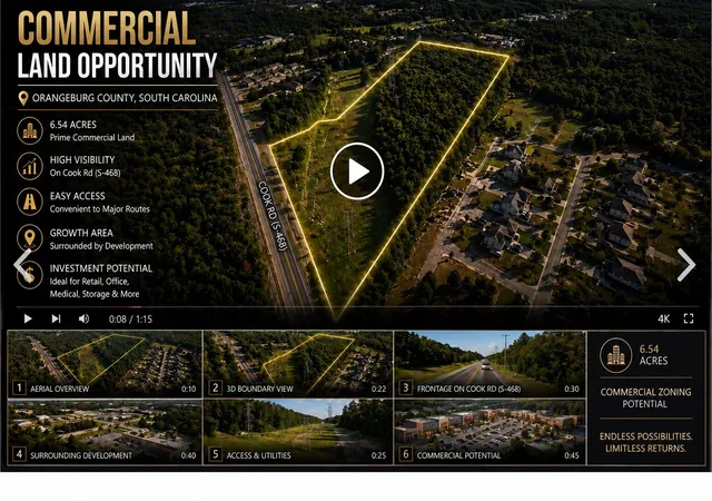 2nd image of 000 Cook Rd Rd, Orangeburg, SC 29115 | MLS# 26005940