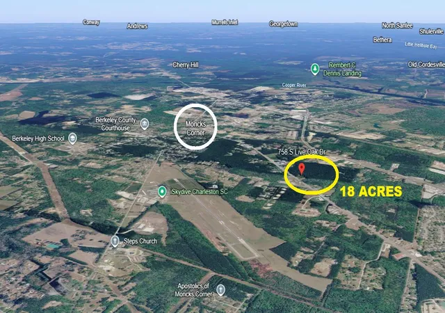 Photo 3 of Land for sale at 758 S Live Oak Dr, Moncks Corner, SC 29461 | MLS# 26022329 | Listing updated on 2026-08-13