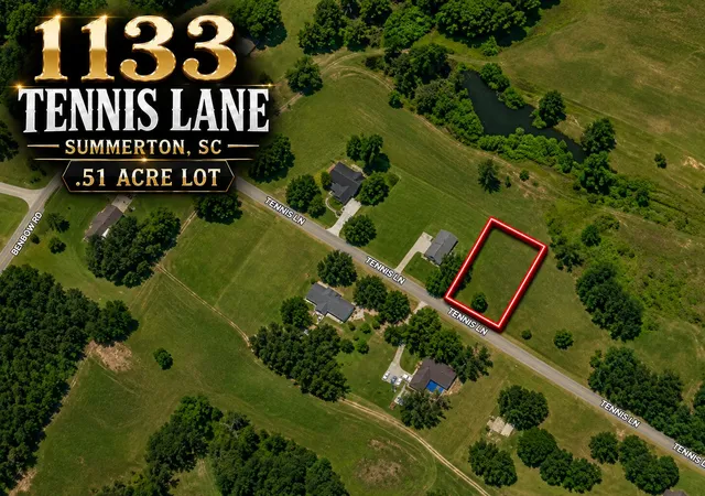 Photo 1 of Land for sale at 1133 Tennis Ln, Summerton, SC 29148 | MLS# 26023935 | Listing updated on 2026-08-22