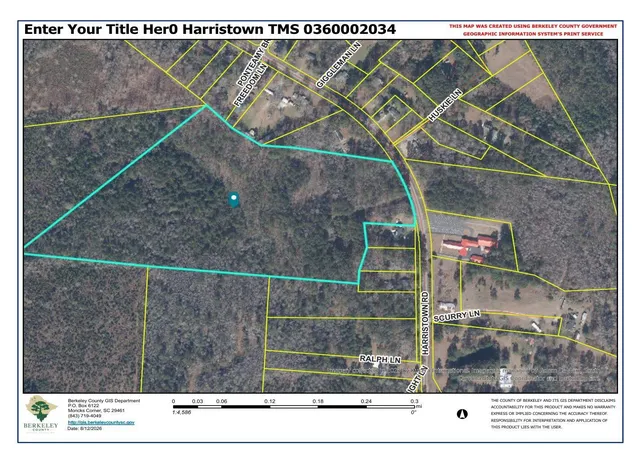 1st image of 0 Harristown Rd, Saint Stephen, SC 29479 | MLS# 26022879