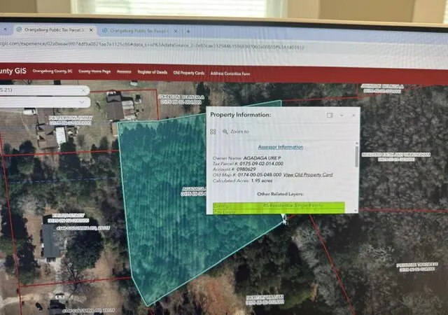 Photo 1 of Land for sale at 0 Columbia Rd, Orangeburg, SC 29118 | MLS# 26016861 | Listing updated on 2026-06-10