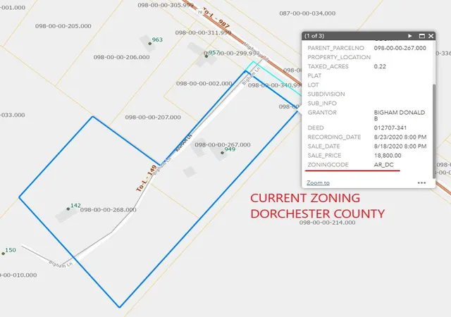 Photo 13 of Land for sale at 949 Hwy 78, Ridgeville, SC 29472 | MLS# 25002067 | Listing updated on 2026-08-04