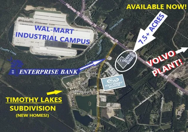 Photo 1 of Land for sale at 949 Hwy 78, Ridgeville, SC 29472 | MLS# 25002067 | Listing updated on 2026-08-04