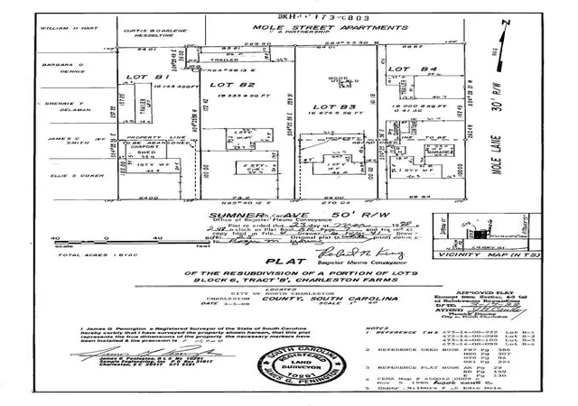 Photo 2 of Land for sale at 1628 Sumner Ave, North Charleston, SC 29406 | MLS# 25032366 | Listing updated on 2026-07-12