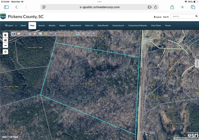 Photo 1 of Land for sale at 1763 Crowe Crk Rd, Six Mile, SC 29682 | MLS# 20285189 | Listing updated on 2026-03-19