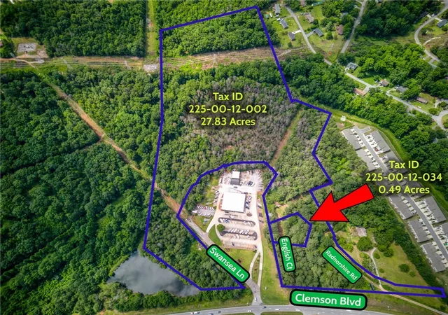 Photo 1 of Land for sale at 2832 Acres Clemson Blvd, Seneca, SC 29678 | MLS# 20289835 | Listing updated on 2026-06-18