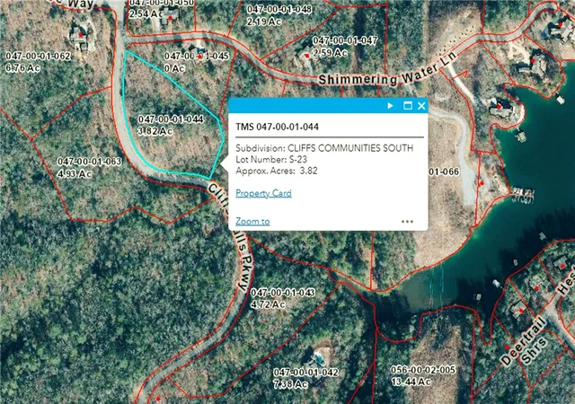 Land for sale at Lot N S-23 Cliffs Fls Pkwy, Salem, SC 29676 | MLS# 20295766