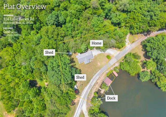 50th image of 334 Lake Becky Rd, Mountain Rest, SC 29664 | MLS# 20302384