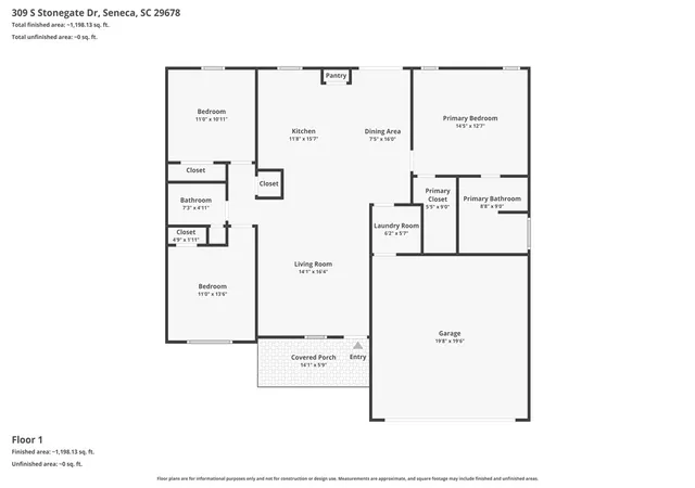 48th image of 309 S Stonegate Dr, Seneca, SC 29678 | MLS# 20303164