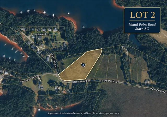 Land for sale at 02 Is Point Rd, Starr, SC 29684 | MLS# 20303964