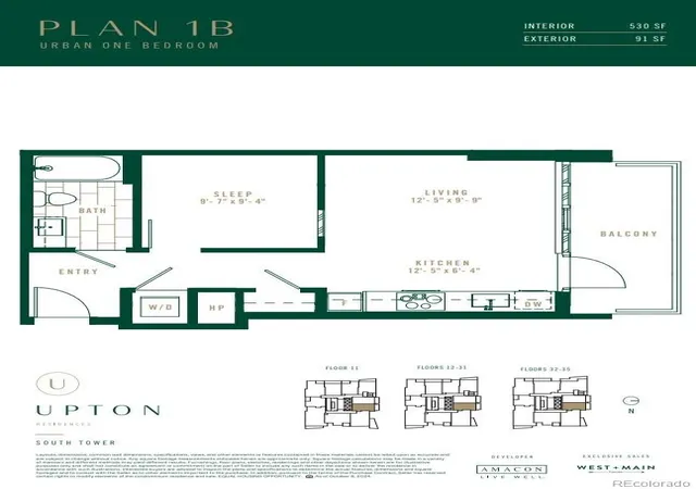 2nd image of 525 18th St #1201, Denver, CO 80202 | MLS# 8999254