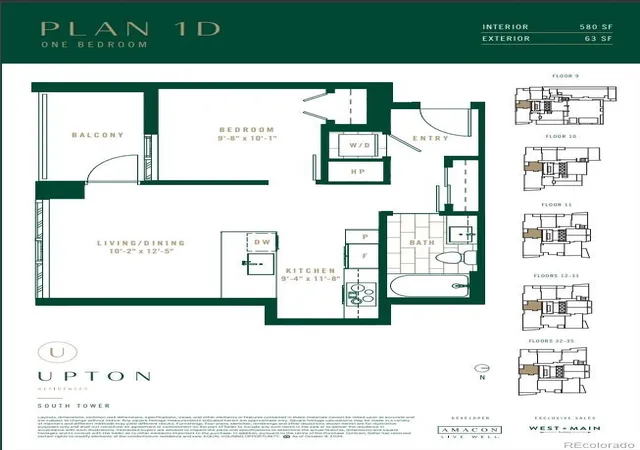 2nd image of 525 18Th St #1205, Denver, CO 80202 | MLS# 2491672