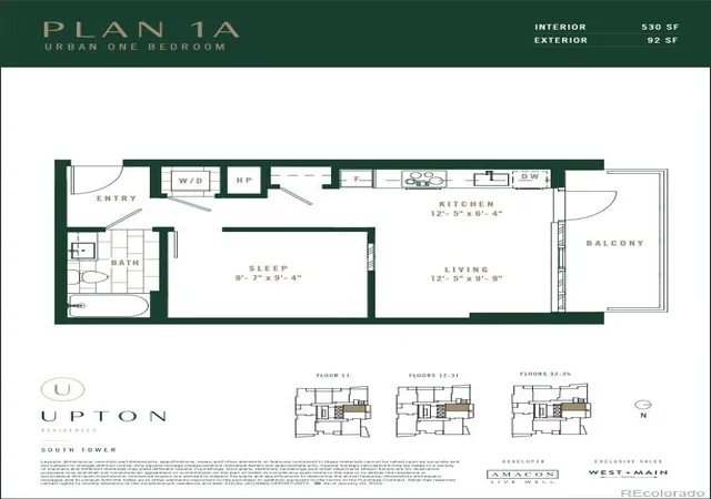 2nd image of 525 18th St #1210, Denver, CO 80202 | MLS# 3667123