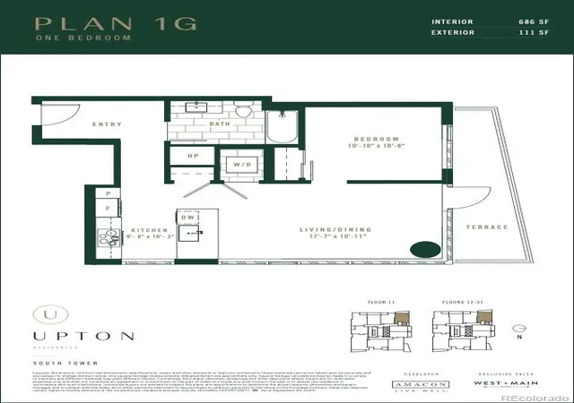 2nd image of 525 18th St #1109, Denver, CO 80202 | MLS# 1866241