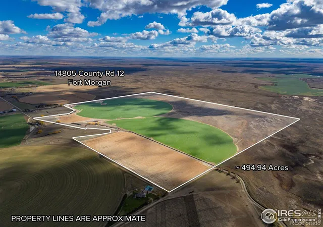 Photo 1 of Land for sale at 14805 County Rd 12, Fort Morgan, CO 80701 | MLS# IR1046747 | Listing updated on 2026-09-21