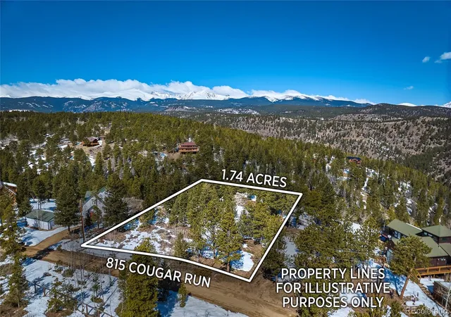 Photo 2 of Land for sale at 815 Cougar Run, Nederland, CO 80466 | MLS# 8517733 | Listing updated on 2026-08-28
