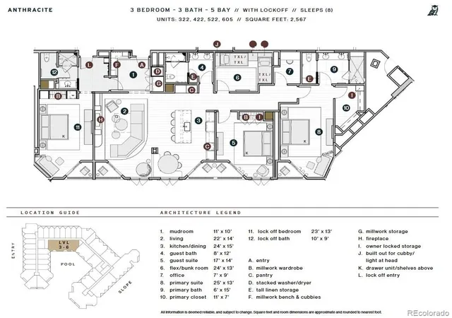 Listing Photo 4 - Condo for sale in building located at 500 Gothic Rd, Mt Crested Butte, CO 81225 - Unit #605