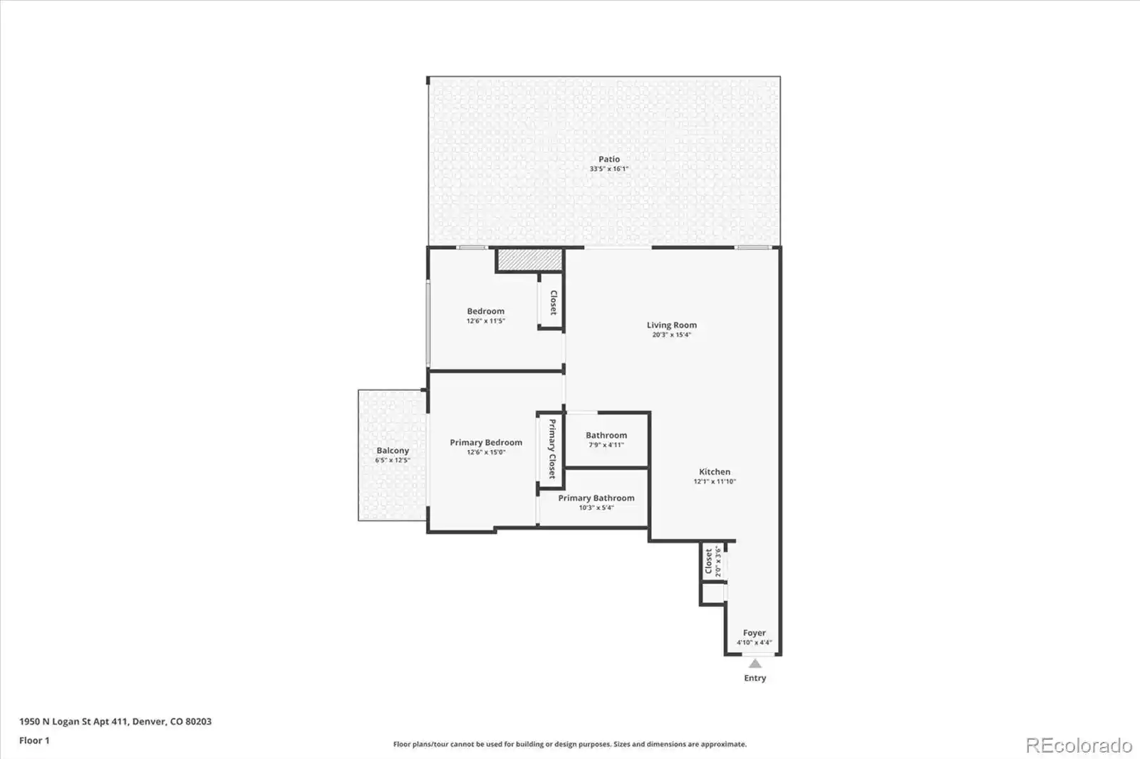 Listing Photo 33 - Condo for sale in 1950 N Logan St located at 1950 N Logan St, Denver, CO 80203 - Unit #411