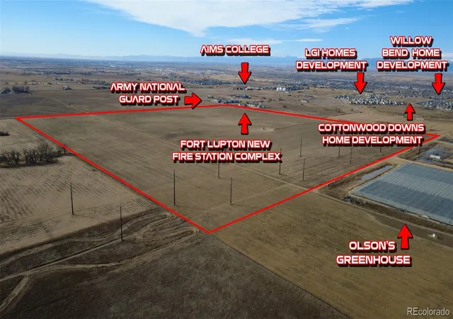 Land for sale at 160 Acres 9th St And Hwy 31, Fort Lupton, CO 80621 | MLS# 2705433