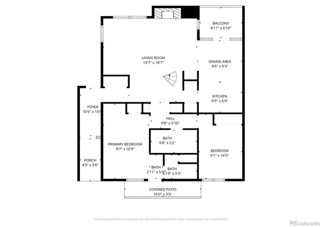 Listing Photo 2 - Condo for sale in building located at 101 Ryan Gulch Ct, Silverthorne, CO 80498 - Unit #A303