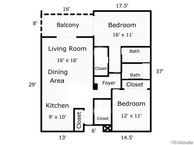 Listing Photo 10 - Condo for sale in 7040 E Girard Ave located at 7040 E Girard Ave, Denver, CO 80224 - Unit #310