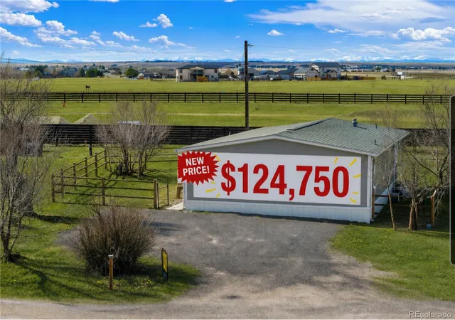 Homes for sale in Strasburg, CO | 1191 N County Road 157 Lot #1, Strasburg, CO 80136 | MLS# 7636733