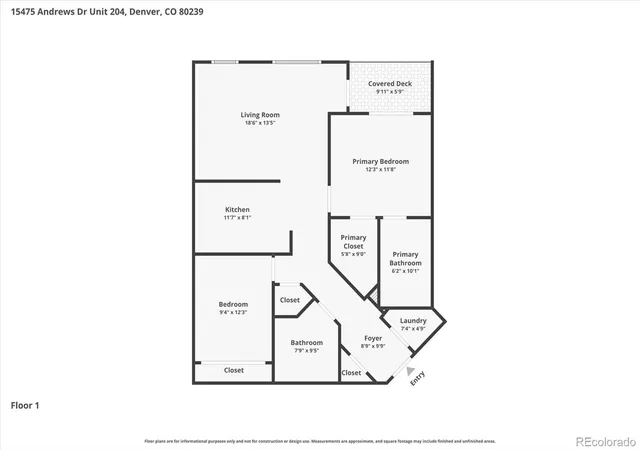 39th image of 15475 Andrews Dr #204, Denver, CO 80239 | MLS# 3235536
