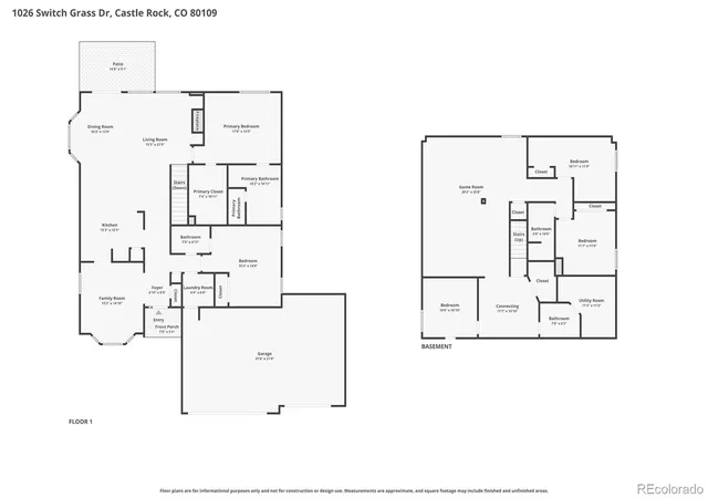 Homes for sale in Castle Rock, CO | 1026 Switch Grass Dr, Castle Rock, CO 80109 | MLS# 3353795