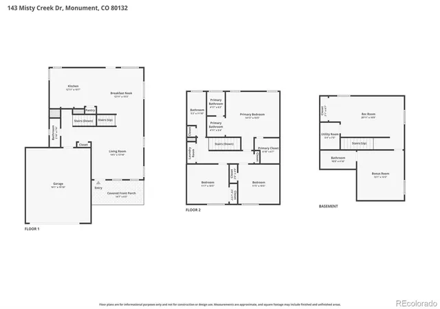 Homes for sale in Monument, CO | 143 Misty Creek Dr, Monument, CO 80132 | MLS# 9175548