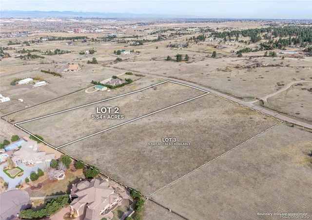 Photo 2 of Land for sale at Lot 2 Ponderosa Dr, Parker, CO 80138 | MLS# 2044791 | Listing updated on 2026-10-19
