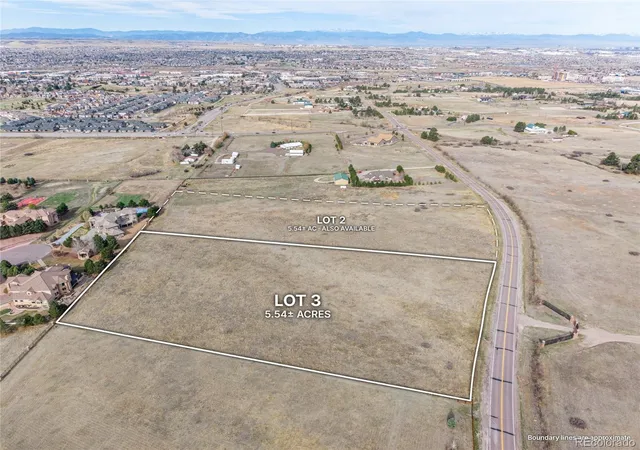 Photo 3 of Land for sale at Lot 3 Ponderosa Dr, Parker, CO 80138 | MLS# 4908712 | Listing updated on 2026-10-19