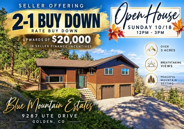 Single family home for sale at 9287 Ute Dr, Golden, CO 80403 | MLS# 8612405