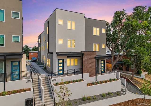 Photo 1 of Townhouse for sale at 1370 Lowell Blvd #3, Denver, CO 80204 | MLS# 3727679 | Listing updated on 2026-09-24