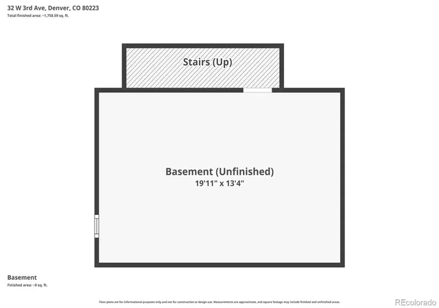 50th image of 32 W 3rd Ave, Denver, CO 80223 | MLS# 1555442