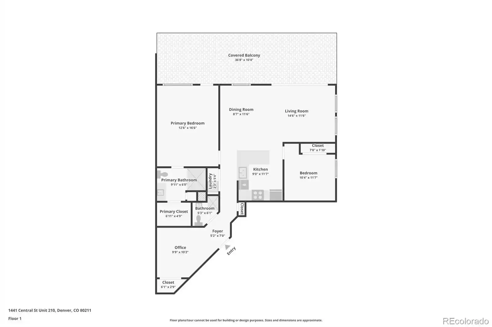 Listing Photo 35 - Condo for sale in 1441 Central St located at 1441 Central St, Denver, CO 80211 - Unit #306