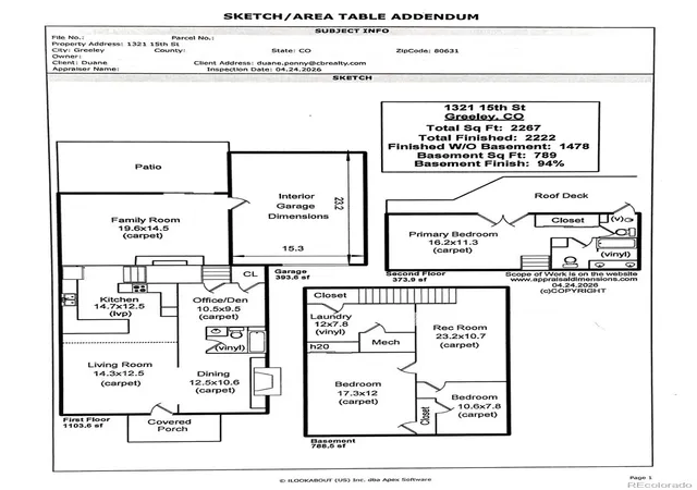 40th image of 1321 15th St, Greeley, CO 80631 | MLS# 9768754