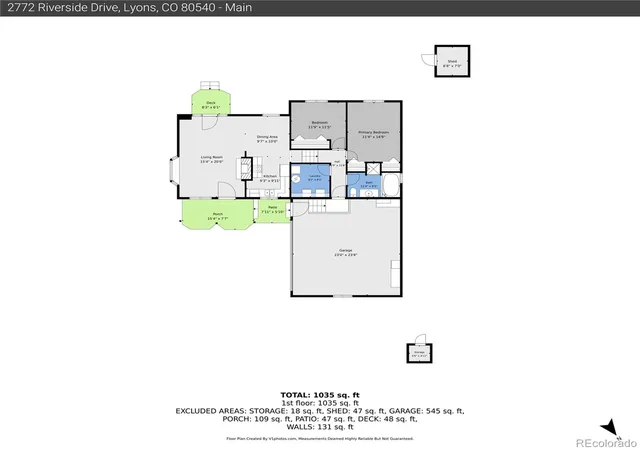 50th image of 2772 Riverside Dr, Lyons, CO 80540 | MLS# 4171041