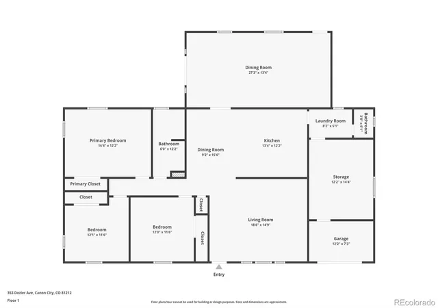 38th image of 353 Dozier Ave, Canon City, CO 81212 | MLS# 7081391
