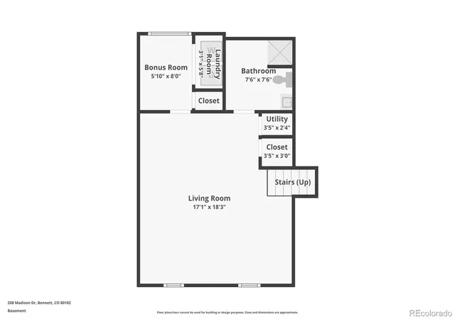 Homes for sale in Bennett, CO | 208 Madison Dr, Bennett, CO 80102 | MLS# 9696790
