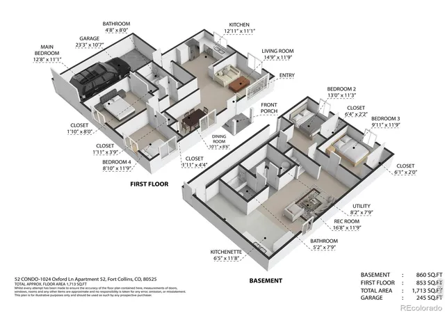 2nd image of 1024 Oxford Ln, Fort Collins, CO 80525