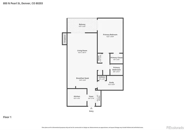 31st image of 800 N Pearl St #407, Denver, CO 80203 | MLS# 2892072