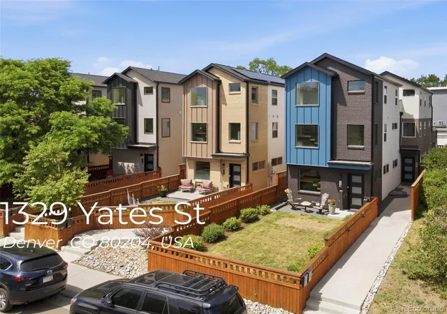 Photo 1 of Townhouse for sale at 1329 Yates St, Denver, CO 80204 | MLS# 6829339 | Listing updated on 2026-07-23