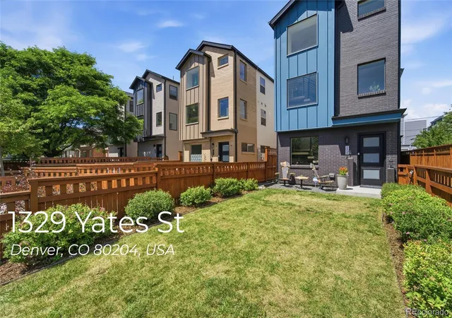 Photo 2 of Townhouse for sale at 1329 Yates St, Denver, CO 80204 | MLS# 6829339 | Listing updated on 2026-07-23