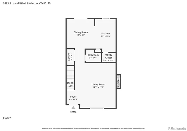 Listing Photo 2 - Condo for sale in building located at 5583 S Lowell Blvd, Littleton, CO 80123 - Unit #