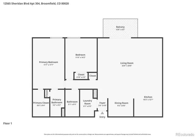 Homes for sale in Broomfield, CO | 12565 Sheridan Blvd #304, Broomfield, CO 80020 | MLS# 1575677
