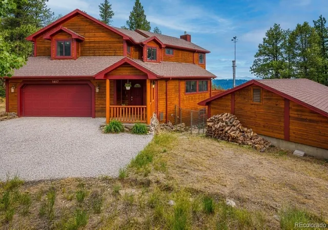 Photo 1 of Single family home for sale at 1407 Delwood Dr, Bailey, CO 80421 | MLS# 2350337 | Listing updated on 2026-09-25