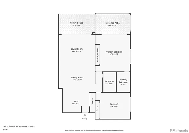 Homes for sale in Denver, CO | 1121 Albion St #609, Denver, CO 80220 | MLS# 6783247