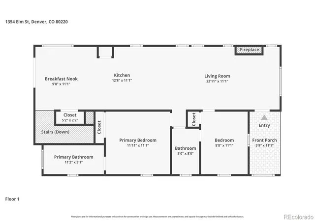 Homes for sale in Denver, CO | 1354 Elm St, Denver, CO 80220 | MLS# 7437042