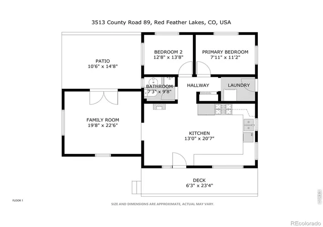 41st image of 3513 N County Road 89, Red Feather Lakes, CO 80545 | MLS# IR1063469