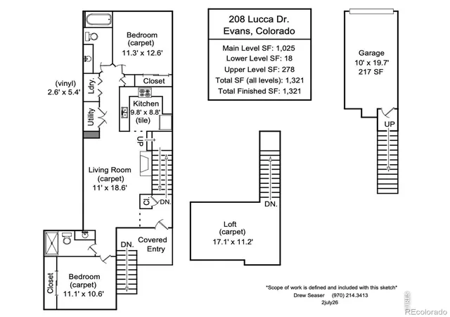 Homes for sale in Evans, CO | 208 Lucca Dr, Evans, CO 80620 | MLS# IR1063589
